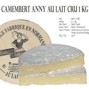 Camembert anny au lait cru