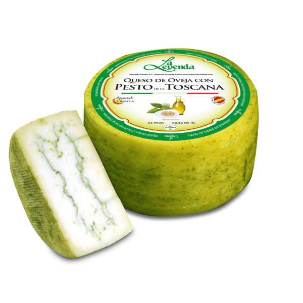 Queso de Oveja con Pesto de la Toscana